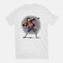 Punch Thrower-Womens-Basic-Tee-joerawks