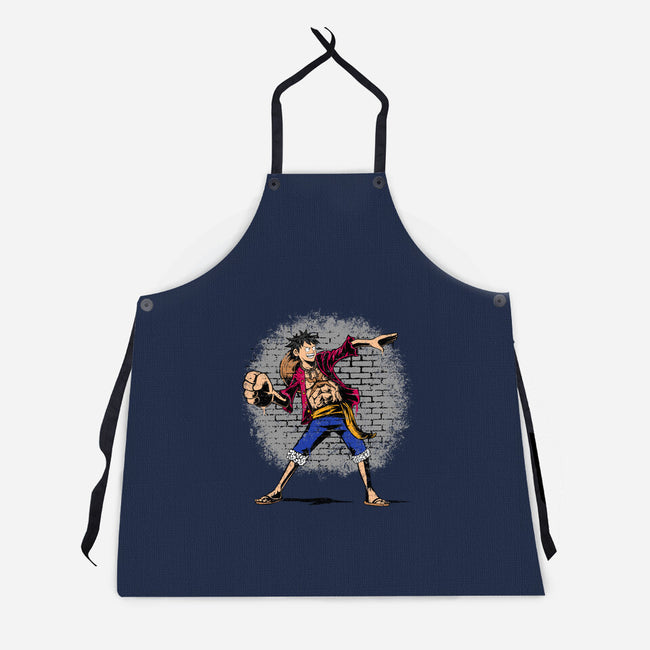 Punch Thrower-Unisex-Kitchen-Apron-joerawks