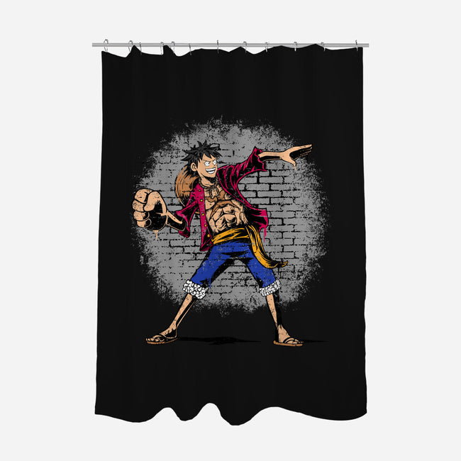 Punch Thrower-None-Polyester-Shower Curtain-joerawks