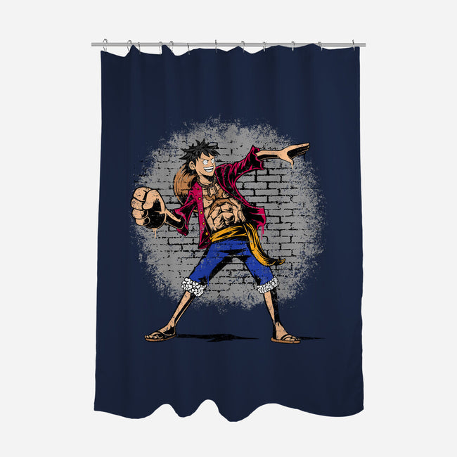 Punch Thrower-None-Polyester-Shower Curtain-joerawks