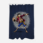 Punch Thrower-None-Polyester-Shower Curtain-joerawks