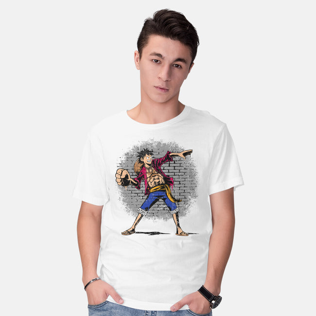 Punch Thrower-Mens-Basic-Tee-joerawks