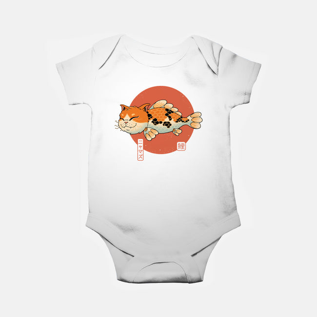 Cat Fish Koi-Baby-Basic-Onesie-vp021
