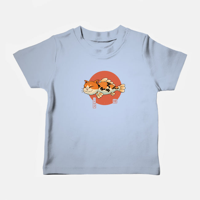 Cat Fish Koi-Baby-Basic-Tee-vp021