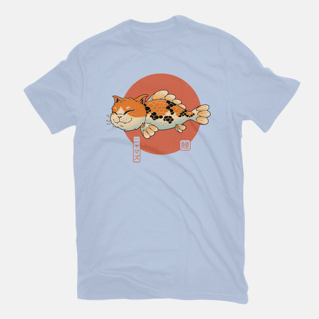 Cat Fish Koi-Mens-Basic-Tee-vp021