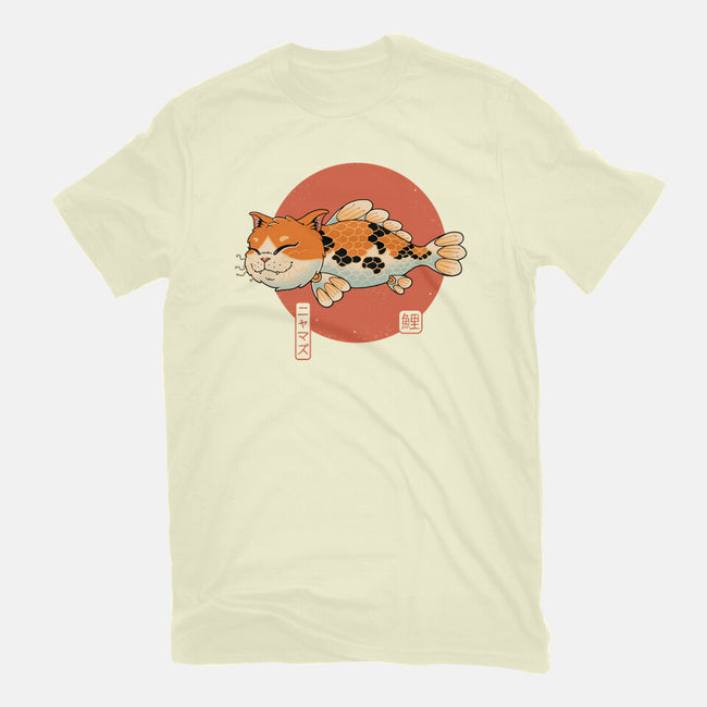 Cat Fish Koi-Mens-Basic-Tee-vp021