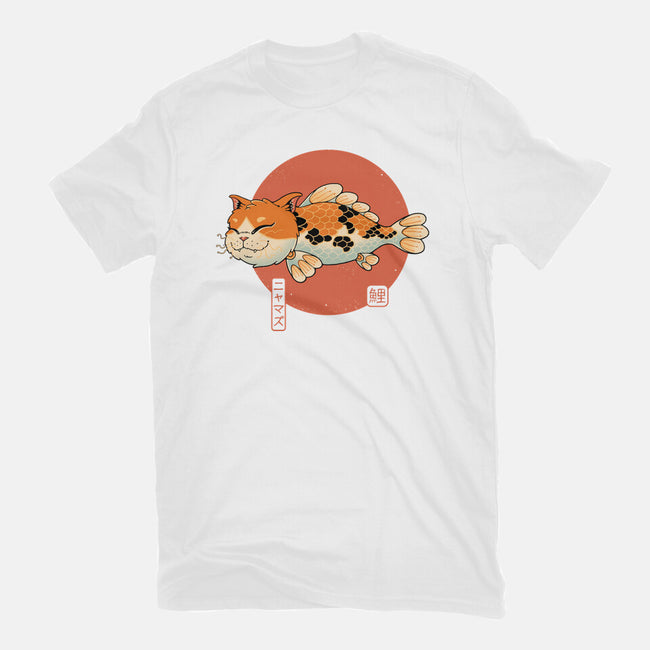 Cat Fish Koi-Mens-Basic-Tee-vp021