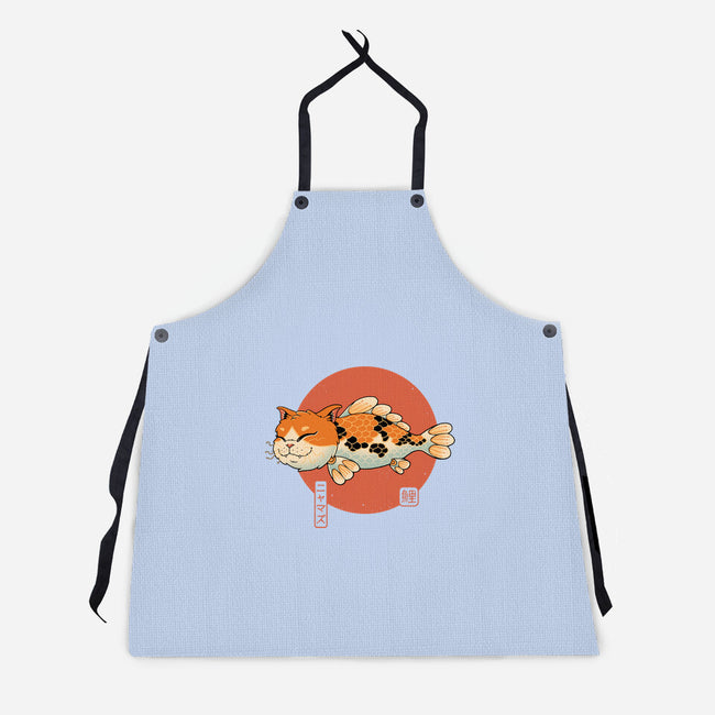 Cat Fish Koi-Unisex-Kitchen-Apron-vp021