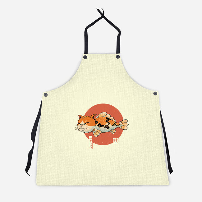 Cat Fish Koi-Unisex-Kitchen-Apron-vp021