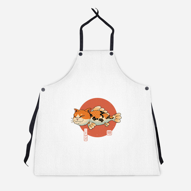 Cat Fish Koi-Unisex-Kitchen-Apron-vp021