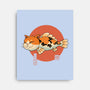 Cat Fish Koi-None-Stretched-Canvas-vp021
