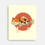 Cat Fish Koi-None-Stretched-Canvas-vp021
