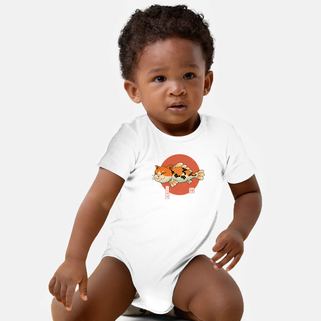 Cat Fish Koi-Baby-Basic-Onesie-vp021