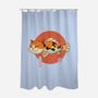 Cat Fish Koi-None-Polyester-Shower Curtain-vp021