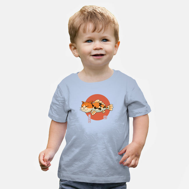 Cat Fish Koi-Baby-Basic-Tee-vp021