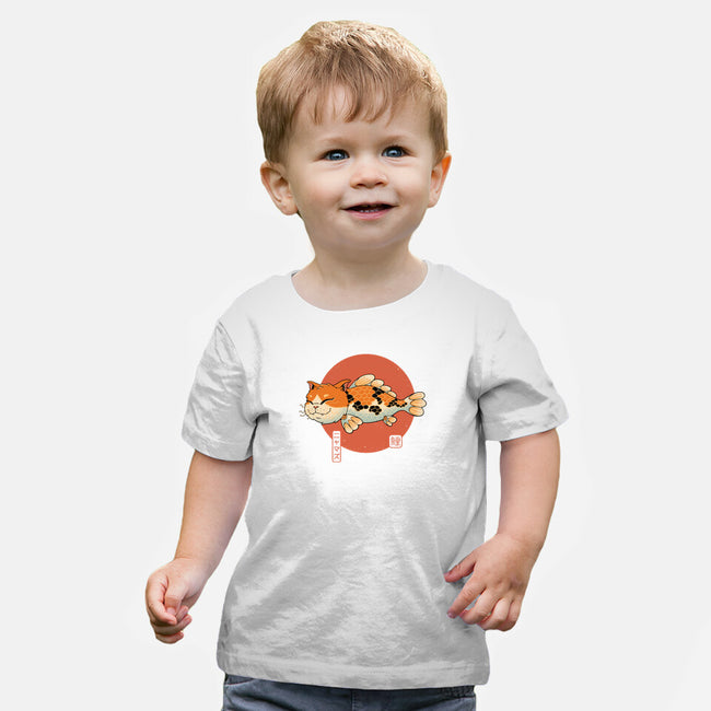 Cat Fish Koi-Baby-Basic-Tee-vp021