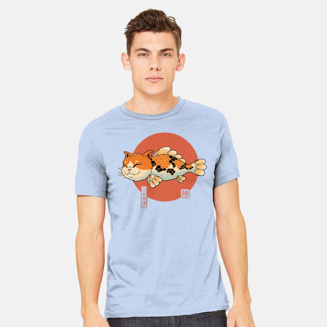 Cat Fish Koi-Mens-Heavyweight-Tee-vp021