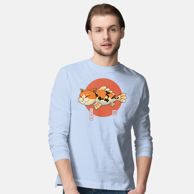 Cat Fish Koi-Mens-Long Sleeved-Tee-vp021