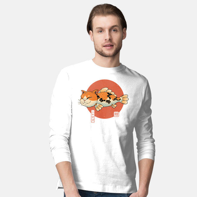 Cat Fish Koi-Mens-Long Sleeved-Tee-vp021