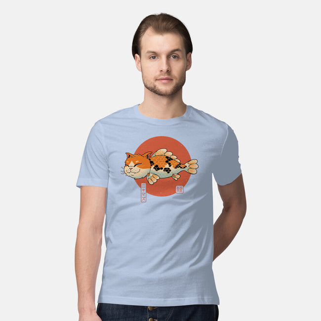 Cat Fish Koi-Mens-Premium-Tee-vp021