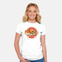 Cat Fish Koi-Womens-Fitted-Tee-vp021