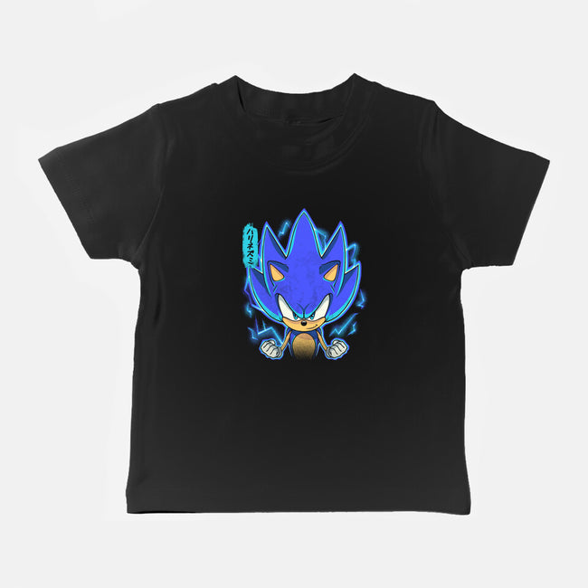 The Speedy Hedgehog-Baby-Basic-Tee-grevalra