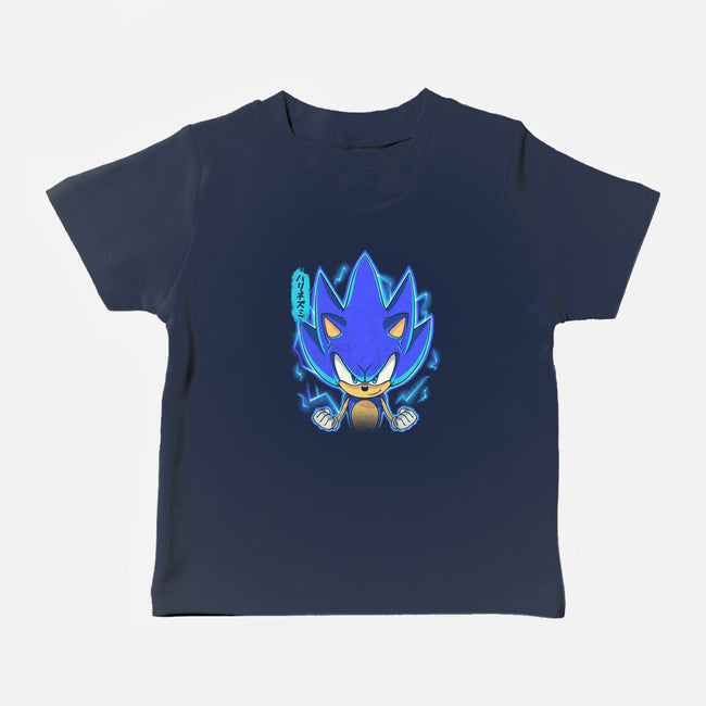 The Speedy Hedgehog-Baby-Basic-Tee-grevalra