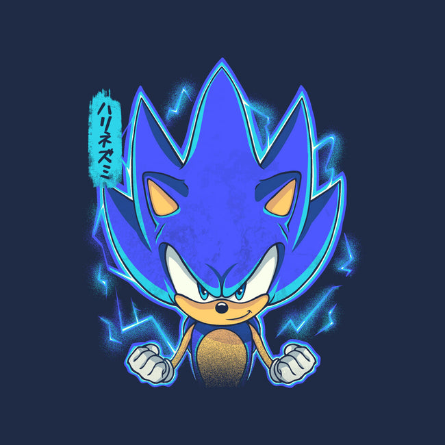 The Speedy Hedgehog-Mens-Long Sleeved-Tee-grevalra