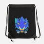 The Speedy Hedgehog-None-Drawstring-Bag-grevalra