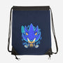 The Speedy Hedgehog-None-Drawstring-Bag-grevalra