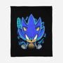 The Speedy Hedgehog-None-Fleece-Blanket-grevalra