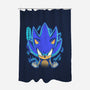 The Speedy Hedgehog-None-Polyester-Shower Curtain-grevalra
