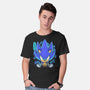 The Speedy Hedgehog-Mens-Basic-Tee-grevalra