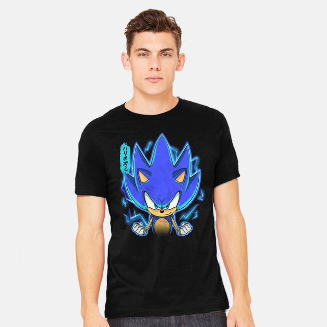 The Speedy Hedgehog-Mens-Heavyweight-Tee-grevalra