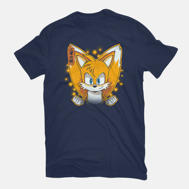 The Two-Tailed Fox-Mens-Basic-Tee-grevalra