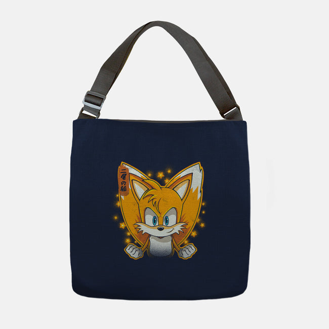 The Two-Tailed Fox-None-Adjustable Tote-Bag-grevalra