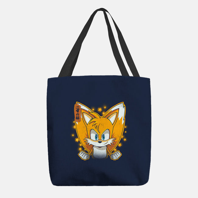 The Two-Tailed Fox-None-Basic Tote-Bag-grevalra