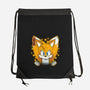 The Two-Tailed Fox-None-Drawstring-Bag-grevalra