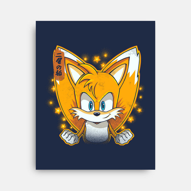 The Two-Tailed Fox-None-Stretched-Canvas-grevalra