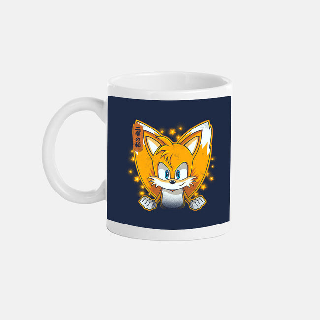 The Two-Tailed Fox-None-Mug-Drinkware-grevalra