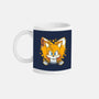 The Two-Tailed Fox-None-Mug-Drinkware-grevalra