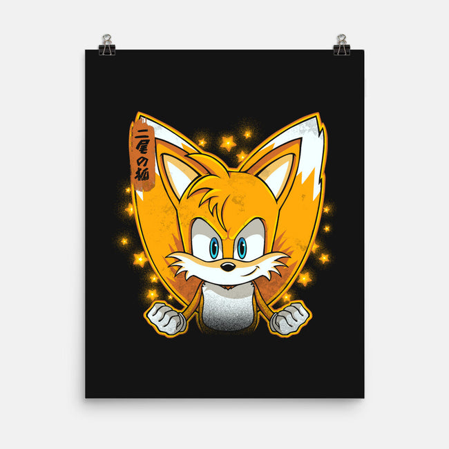 The Two-Tailed Fox-None-Matte-Poster-grevalra