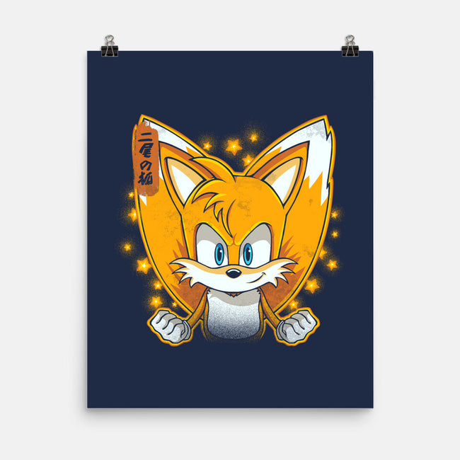 The Two-Tailed Fox-None-Matte-Poster-grevalra