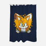 The Two-Tailed Fox-None-Polyester-Shower Curtain-grevalra