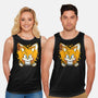 The Two-Tailed Fox-Unisex-Basic-Tank-grevalra