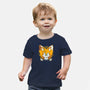 The Two-Tailed Fox-Baby-Basic-Tee-grevalra