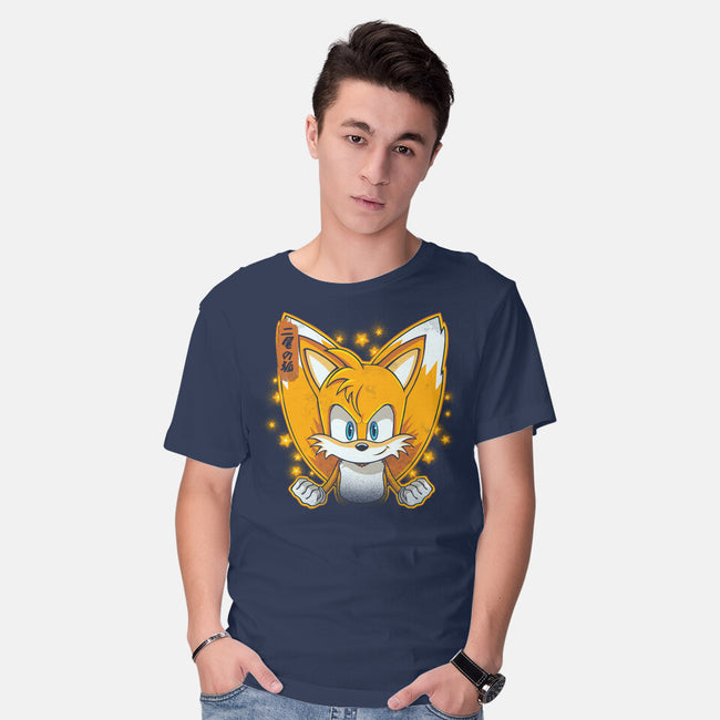The Two-Tailed Fox-Mens-Basic-Tee-grevalra