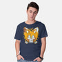 The Two-Tailed Fox-Mens-Basic-Tee-grevalra