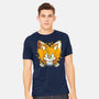 The Two-Tailed Fox-Mens-Heavyweight-Tee-grevalra