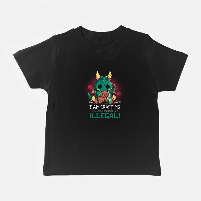 I Am Crafting-Baby-Basic-Tee-Vallina84